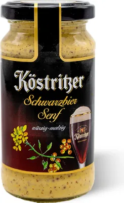 Produktbild von Köstritzer Schwarzbier Senf, 200 ml