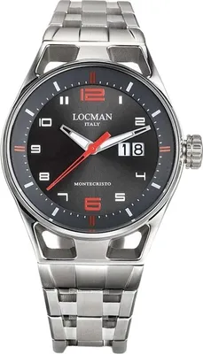 Produktbild von 0546A07S-00GYRDB0 Italy Herrenuhr Montecristo 41 mm Ref. 0546A Locman