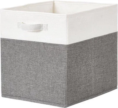 Produktbild von Famanu Aufbewahrungsboxen faltbar, 30 x 30 x 30 cm, Set von 4, zur Organisation von Kleidung im Kinderzimmer