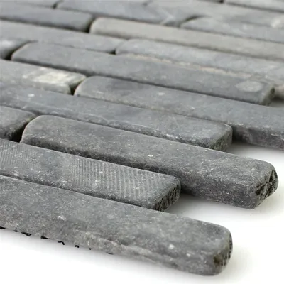 Produktbild von Mosaikfliesen Marmor Nero Marquina
