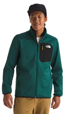 Imagen del producto de THE NORTH FACE - Sudadera para hombre M Crest FZ, color Deep Nori-TNF Black, talla M
