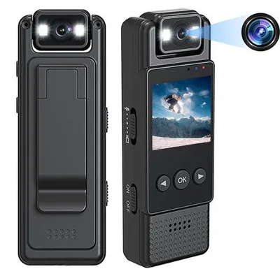 Produktbild von Mini Actionkamera mit Nachtzichtfunktion - 32GB Speicherkarte - Schwarz