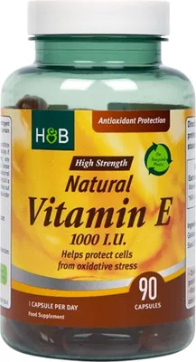 Obrázek produktu pro Holland And Barrett | Přírodní vitamin E 1000 IU
