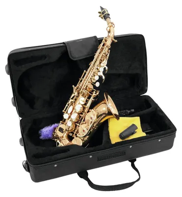 Produktbild von DIMAVERY SP-20 Bb Sopransaxophon, gold