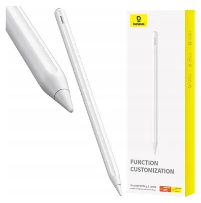 Obrázok produktu pre Stylus Baseus s aktívnym hrotom pre Ipad s vymeniteľným hrotom biely