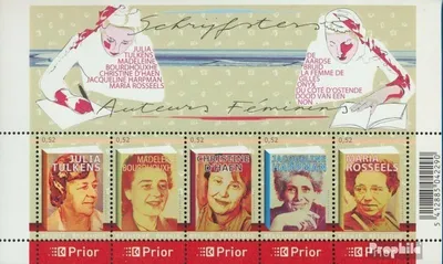 Produktbild von Briefmarken Belgien 2007 Mi Block118 (kompl.Ausg.) postfrisch Schriftstellerinnen