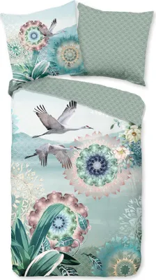 Productafbeelding van HIP Dekbedovertrek "Kimora" - Multi - (155x220 cm) - 100% Katoen