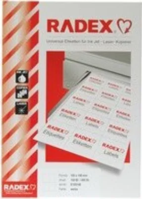 Produktbild von Kores LR060.25, Weiß, Rund, Permanent, A4, Universal, Laser/Inkjet