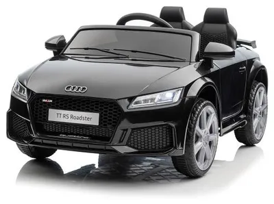 Obrázok produktu pre Detské elektrické auto Audi TT RS Roadster s diaľkovým ovládaním, USB a MP3 pripojením, 12 V, čierne