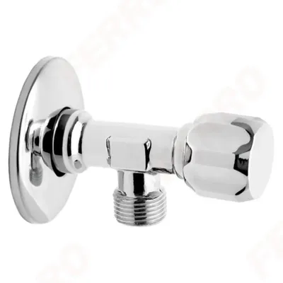 Obrázek produktu pro Kulový Ventil 1/2X3/8 Úhlový Chrom Ferro