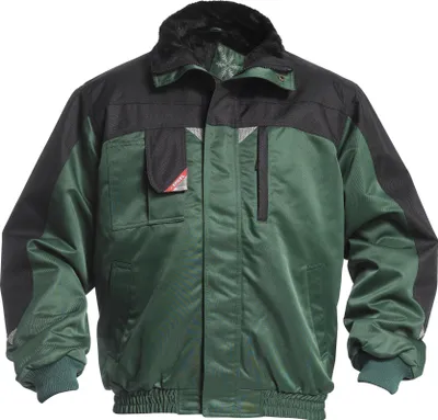 Produktbild von ENGEL Pilotjacke Enterprise zweifarbig 1970-912-120 Gr. 2XL grün/schwarz