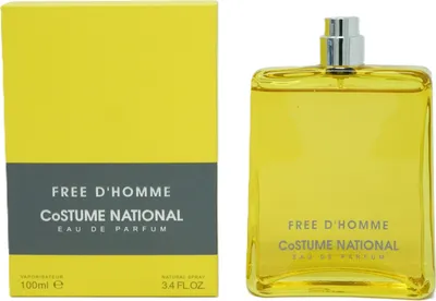 A box of perfume and the perfume bottle are shown side-by-side against a white background.