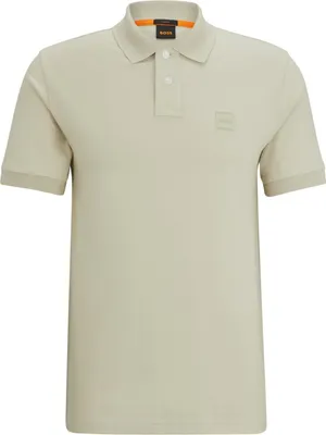 Produktbild von BOSS Orange Poloshirt beige Slim Fit