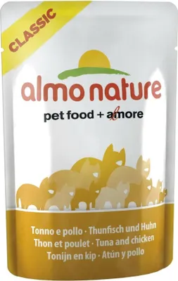 Immagine prodotto di Almo Nature NATURAL - Tonno e pollo 55gx24