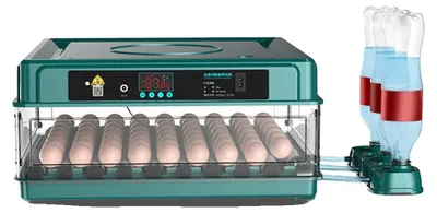 Obrázok produktu pre Automatický inkubátor na vajcia, s reguláciou teploty, jednoduché dopĺňanie vody, kapacita 15 vajec