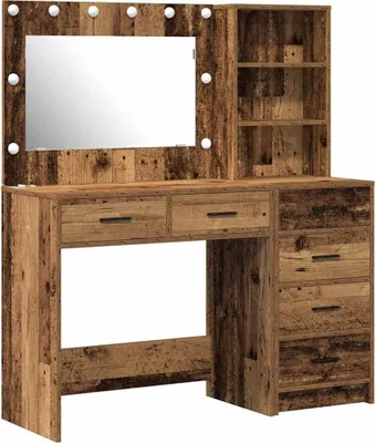 Obrázok produktu pre Toaletný stolík Hnedá 78.5 x 41 x 135 cm Kompozitné drevo