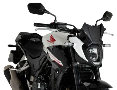 Image de PUIG 21934J New Generation Sport adapté à la HONDA CB500 HORNET Noir mat