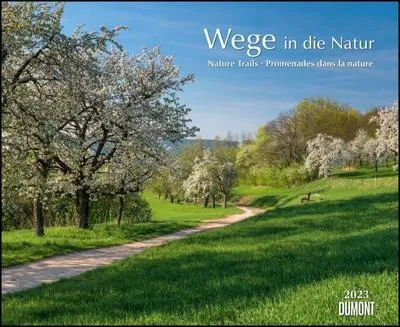 Produktbild von Wege in die Natur 2023 - Wandkalender 52 x 42,5 cm - Spiralbindung