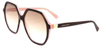 Produktbild von Longchamp LO707S Havana rose 58/15/140 Damen Sonnenbrillen