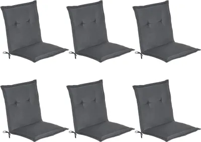 Produktbild von 6er Set Beautissu Niederlehner Auflage Loft NL 100x50x6cm