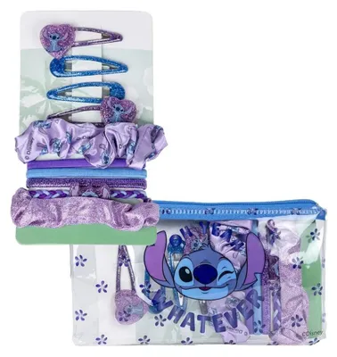 Produktbild von Disney Lilo und Stitch Radiant Haarclip, Haargummi Set