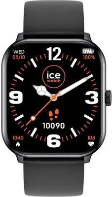 Produktbild von Ice-Watch 021409 Ice smart one - black navy Uhr Kautschuk schwarz