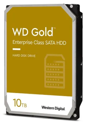 Produktbild von Western Digital Gold WD103KRYZ, 10 TB, 7200 RPM, 512 MB, 3.5", Serial ATA III