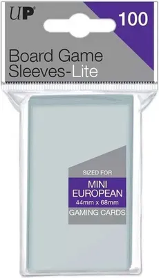 Produktbild von Ultra Pro - Lite Board Game Sleeves (100 Sleeves) - verschiedene Größen