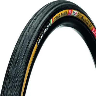 Zdjęcie produktu dla Opony gravelowe Challenge Strada Bianca Pro Handmade 28 cali (36-622) czarne/b...