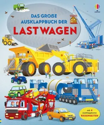 Zdjęcie produktu dla Das große Ausklappbuch der Lastwagen