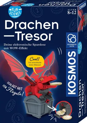 Image de KOSMOS 62136 Fun Science Coffre-fort de dragon