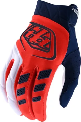 Produktbild von Troy Lee Designs Revox Motocross Handschuhe Farbe: Orange/Weiß, Grösse: M