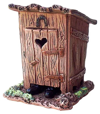 Keramisches Räucherhaus – Stilvolles Plätzchen – Handkunst