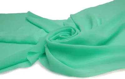 Produktbild von Glatter Chiffon, Voile-Stoff, Jade, 50 x 150 cm