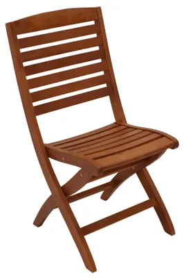 Produktbild von Klappstuhl Gartensessel Stuhl aus Eukalyptusholz 2er Set