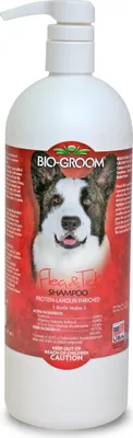 Obrázok produktu pre BioGroom Šampón proti blchám a kliešťom, koncentrát 1:4, 946 ml (zriedený 4,7 l)