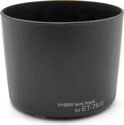 Produktbild von vhbw Gegenlichtblende für 72mm Objektiv, Rund, Bajonettverschluss