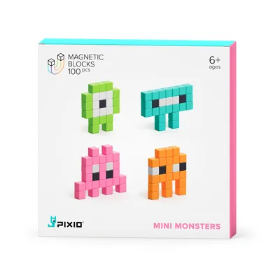 Obrázek produktu pro Magnetická stavebnice Mini monster