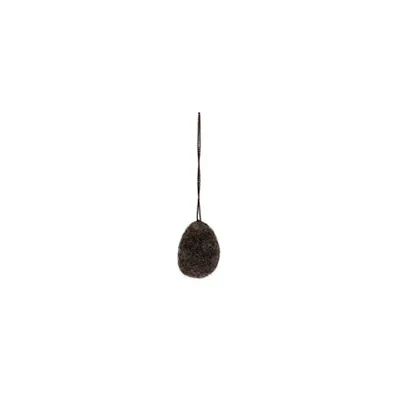 Image de Oeuf de Pâques Ullas en feutre - marron foncé : small Taille : small