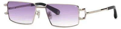 Produktbild von Philipp Plein SPP245 Palladio lucido 58/18/145 Herren Sonnenbrillen