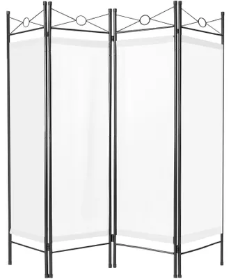 Produktbild von tectake® Raumteiler 4-teiliger Blickschutz 160 x 2,5 x 180 cm