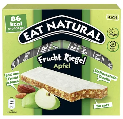 Produktbild von Eat Natural Frucht Riegel Apfel 4x25g