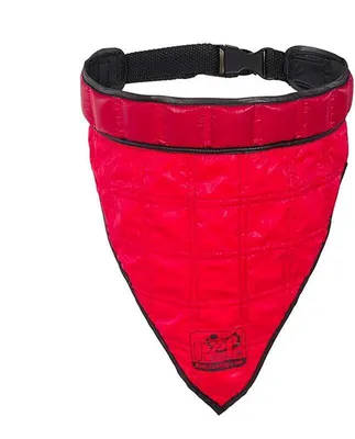 Produktbild von Hund Kühlhalstuch Halsband Kühlhalsband Bekleidung Zubehör Bedarf Größe: M Rot