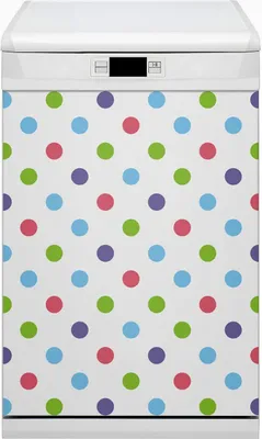 Obrázek produktu pro Magnety Dekorativní magnetická fólie do myčky 45x80 cm Kuchyně - barevné tečky
