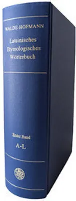 Produktbild von Lateinisches etymologisches Wörterbuch
