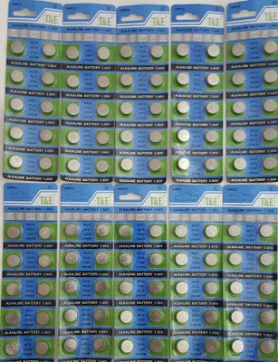 Produktbild von 100 x 1,5V LR 44 Batterie AG 13 Knopfzelle LR44 LR 1154 A76 SR 44 357 675