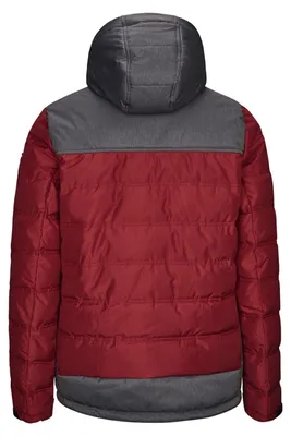 Produktbild von Killtec Steppjacke / Winterjacke für Herren in Daunenoptik mit abnehmbarer Kapuze, Größe:M, Farbe:Burgunder
