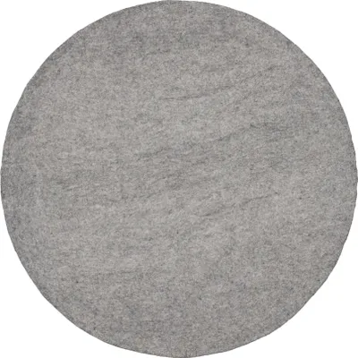 Produktbild von Mono Filzteppich Rund ø 250 cm Grau