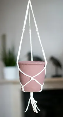 Produktbild von Roter Keramik Hängeübertopf ø 14 cm