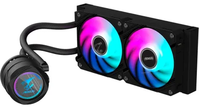 Zdjęcie produktu dla GIGABYTE AORUS WATERFORCE II 240, Chłodnica cieczy all-in-one, 12 cm, Czarny